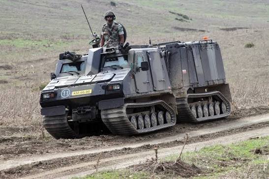BvS10 all-terrain articulated tracked carrier