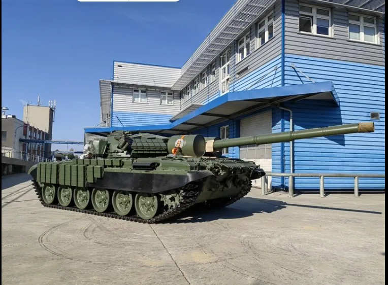 Modernised T-72M1 main battle tank