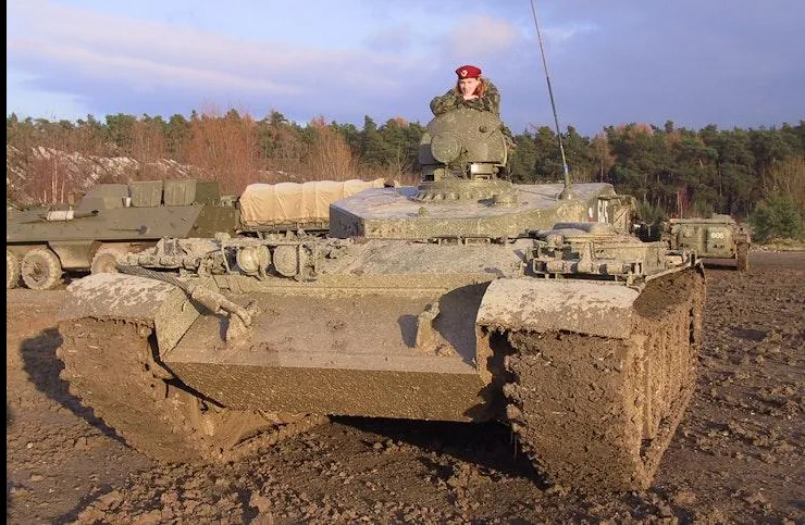 VT-55 armored recovery and engineering vehicle