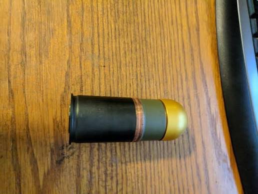 M430A1 HEDP 40mm automatic grenade launcher round