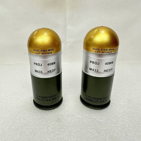 M433 HEDP 40mm round