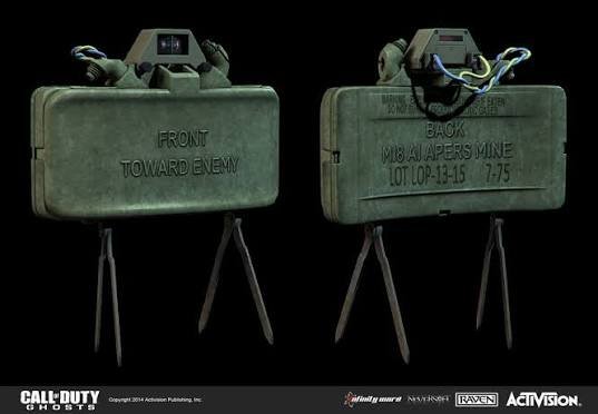 M18A1 Claymore directional fragmentation mine