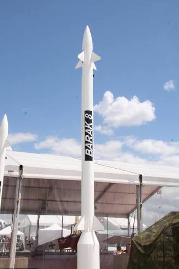 Barak-8 long-range surface-to-air missile
