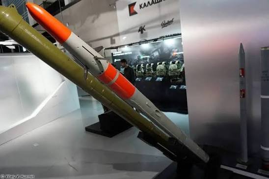 Vikhr-1 supersonic laser beam-riding missile