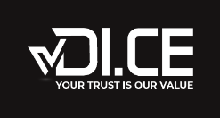 D.I.C.E. partner mark with the words Your Trust Is Our Value